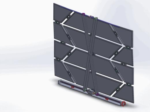 SURYA-PAAN折叠型月球车火星车3D数模图纸 Solidworks设计缩略图
